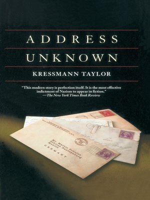 cover image of Address Unknown